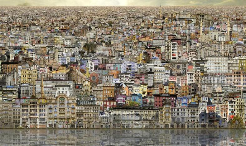 Jean François Rauzier - Istanbul Vedute