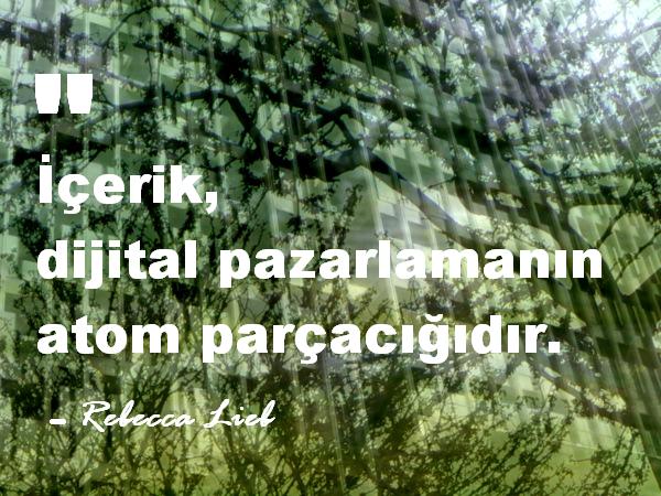 İçerik dijital pazarlamanın en önemli bileşenidir.